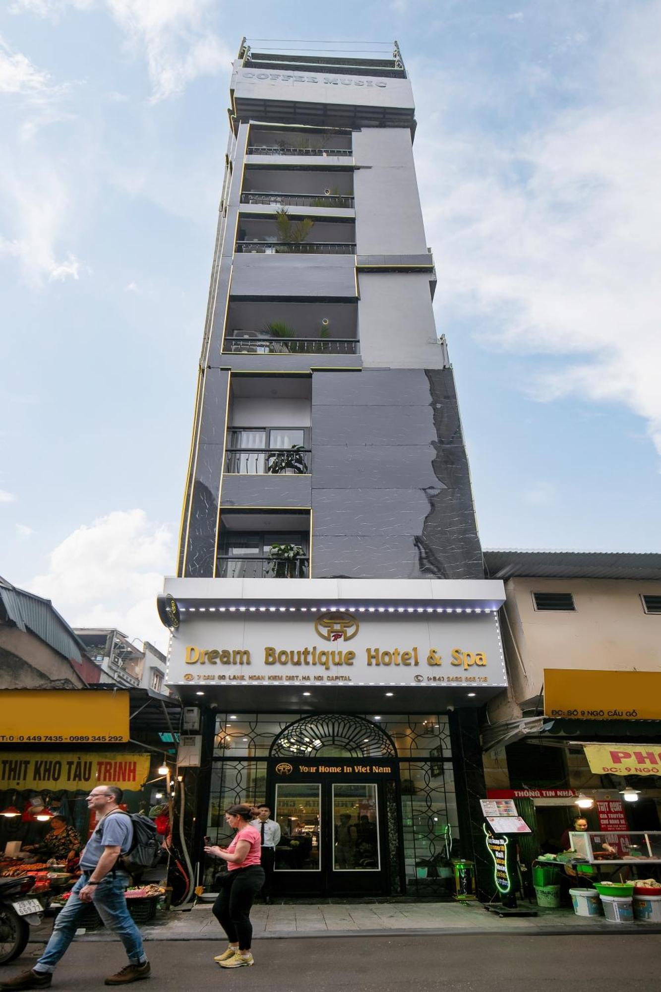Dream Boutique Hotel & Travel & Spa - Hanoi Old Quarter Exteriör bild