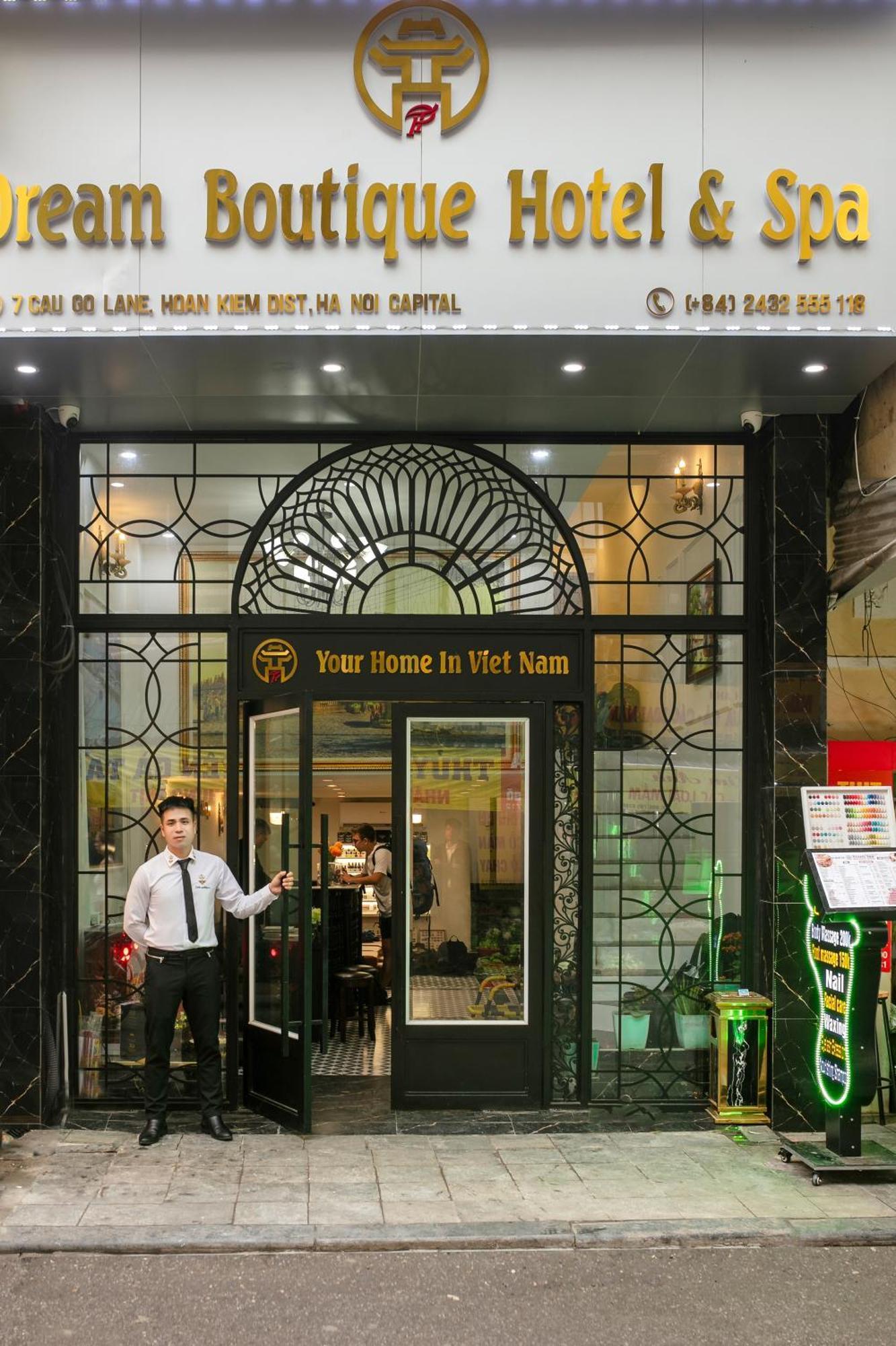 Dream Boutique Hotel & Travel & Spa - Hanoi Old Quarter Exteriör bild